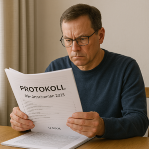 Protokoll från årsstämman 2025